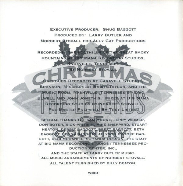 Various : Christmas With The Legends Of Country (CD, Comp)