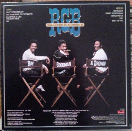 Ray, Goodman & Brown : Ray, Goodman & Brown II (LP, Album)