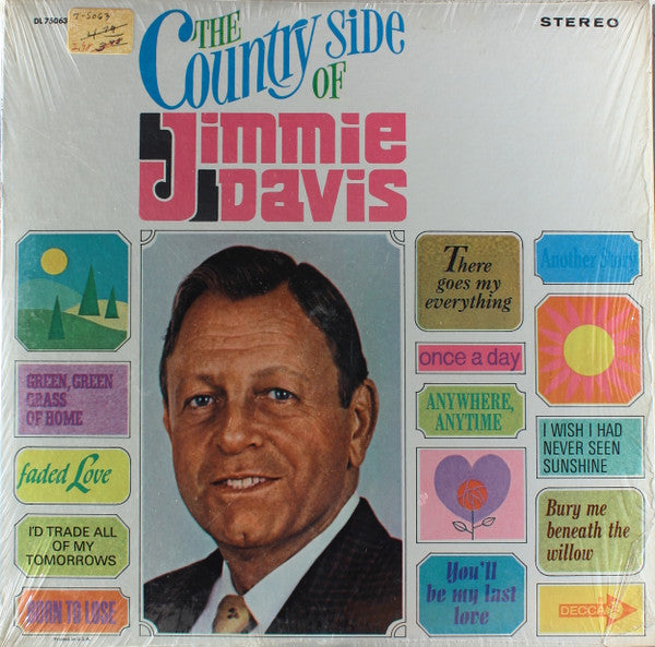 Jimmie Davis : The Country Side Of Jimmie Davis (LP, Album)