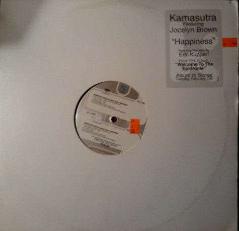 Kamasutra Featuring Jocelyn Brown : Happiness (12", Promo)