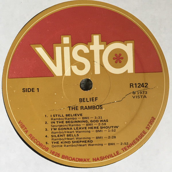 The Rambos : Belief (LP, Album)