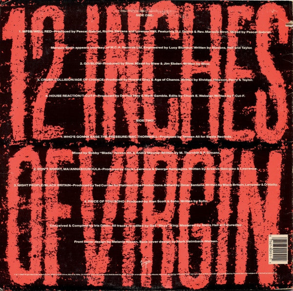 Various : 12 Inches Of Virgin (LP, Comp)