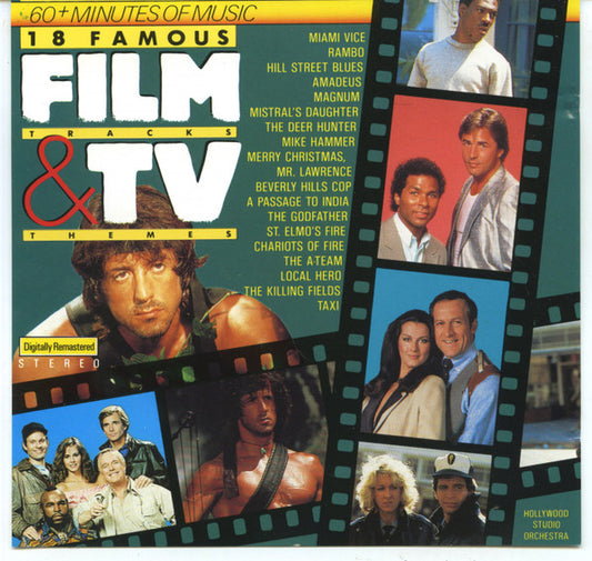 Hollywood Studio Orchestra (2) : 18 Famous Film Tracks & TV Themes (CD, Comp, RE)