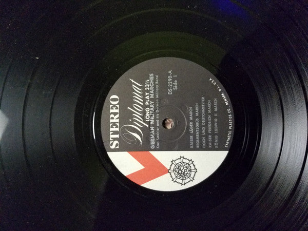 Karl Koehler And His German Military Band : German Military Marches (LP)