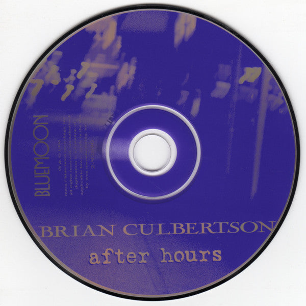 Brian Culbertson : After Hours (CD, Album)