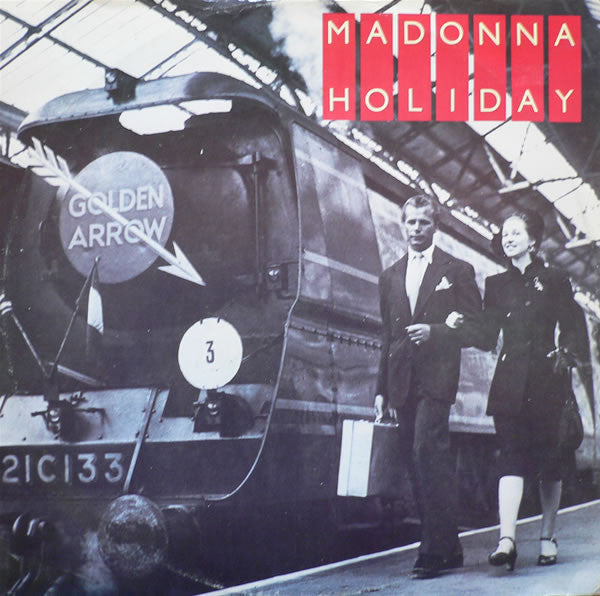 Madonna : Holiday (12", Single, RE, Chr)