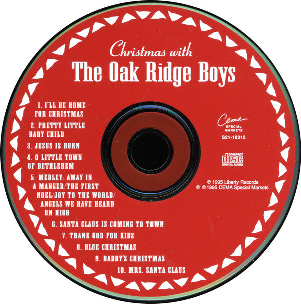 The Oak Ridge Boys : Christmas With The Oak Ridge Boys (CD, Comp)