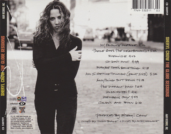 Sheryl Crow : The Globe Sessions (CD, Album, Club, Enh)