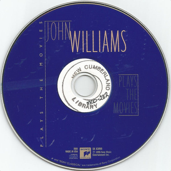 John Williams (7) : Plays The Movies (CD, Album)