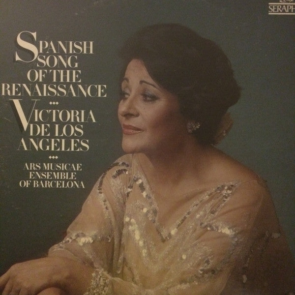 Victoria De Los Angeles, Ars Musicae De Barcelona : Spanish Song Of The Renaissance (LP)