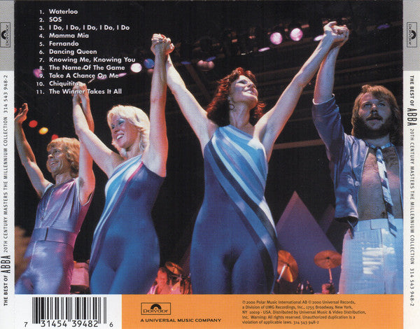 ABBA : The Best Of ABBA (CD, Comp, RM)