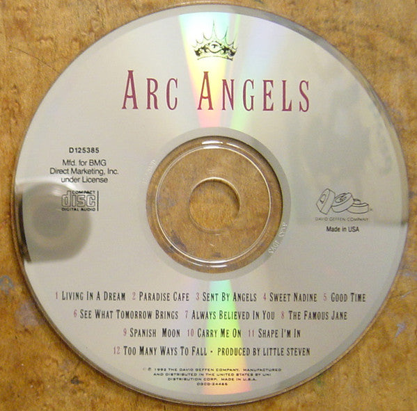 Arc Angels : Arc Angels (CD, Album, Club)