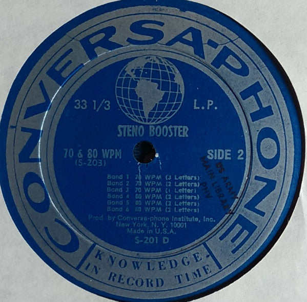 No Artist : Steno Booster (2xLP, Album + Box)