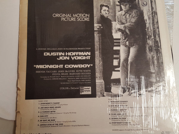 Various : Midnight Cowboy (Original Motion Picture Score) (LP, Album)