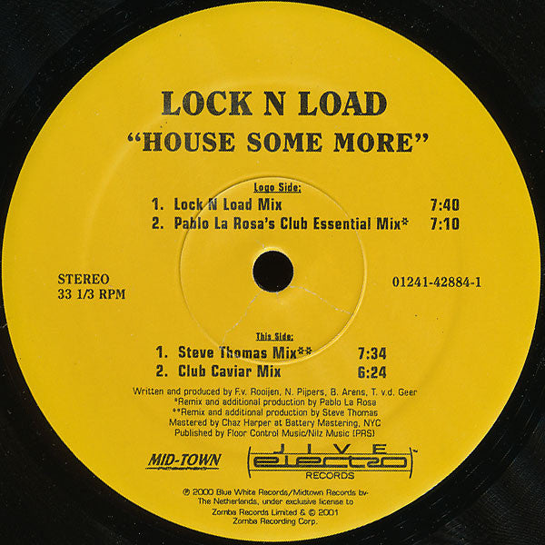Lock 'N Load : House Some More (12")