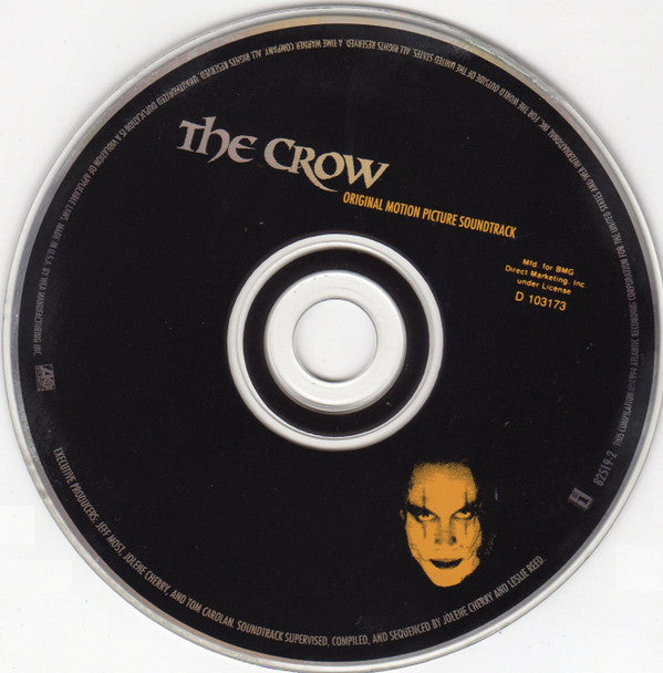 Various : The Crow (Original Motion Picture Soundtrack) (CD, Album, Club, RP, Cin)