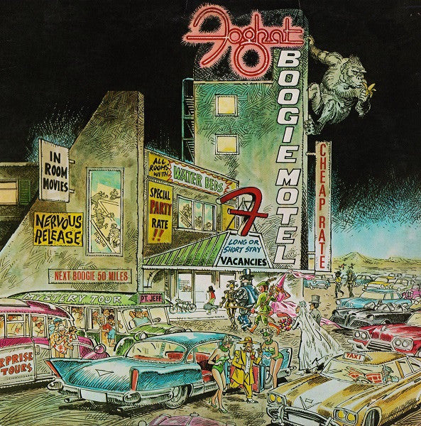 Foghat : Boogie Motel (LP, Album)
