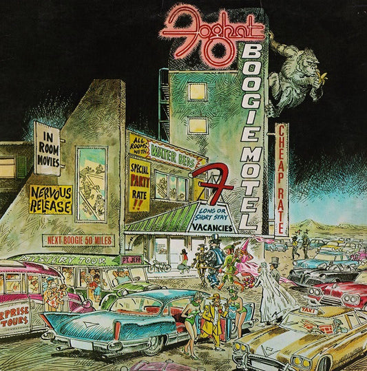 Foghat : Boogie Motel (LP, Album)