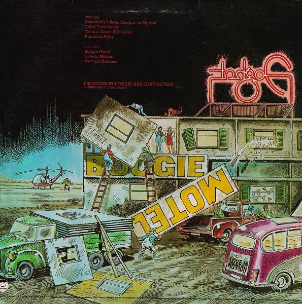Foghat : Boogie Motel (LP, Album)
