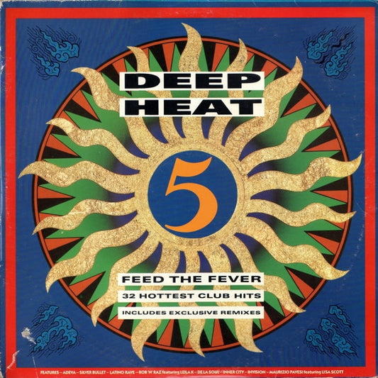 Various : Deep Heat 5 - Feed The Fever (2xLP, Comp)