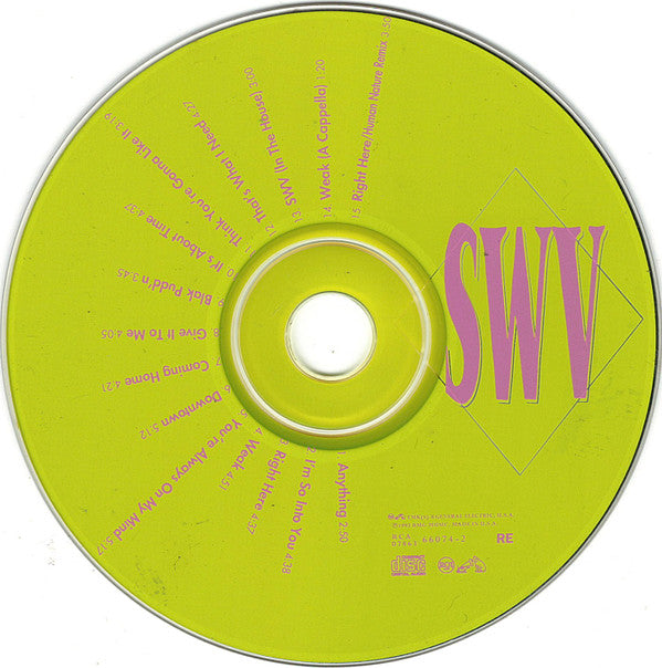 SWV : It's About Time (CD, Album, RE)