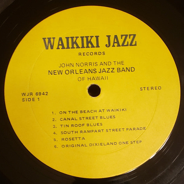 John Norris And The New Orleans Jazz Band : At The Hilton Hawaiian Village Hotel, Waikiki (LP, Album)