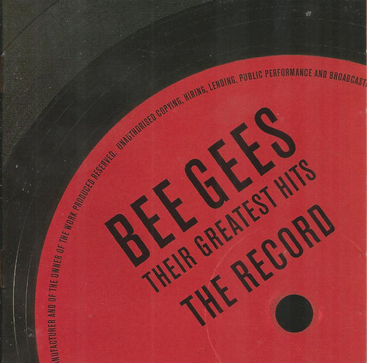 Bee Gees : Their Greatest Hits: The Record (2xHDCD, Comp)