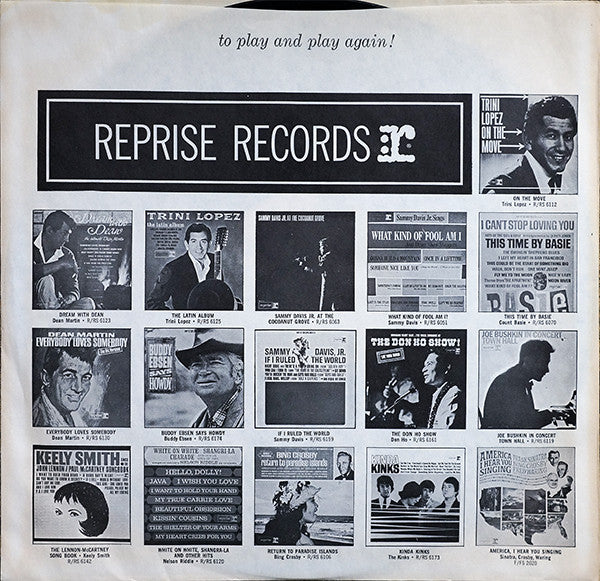 Dean Martin : Everybody Loves Somebody (LP, Album, Pit)