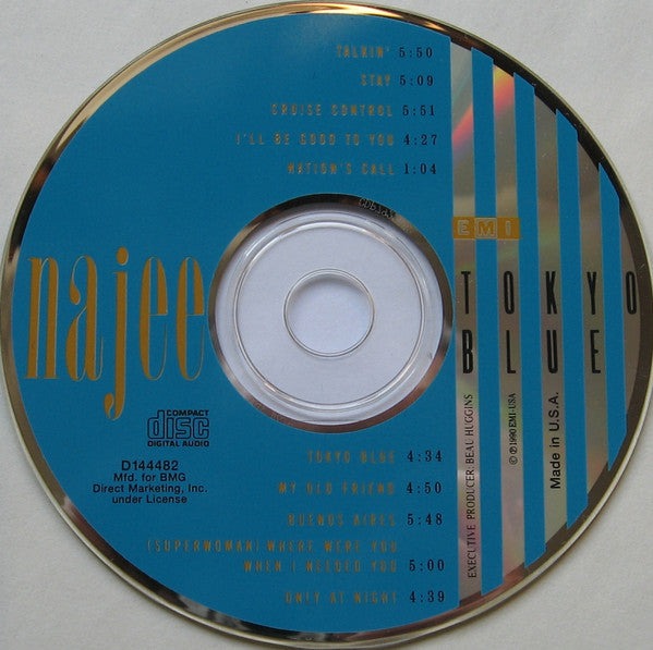 Najee : Tokyo Blue (CD, Album, Club)