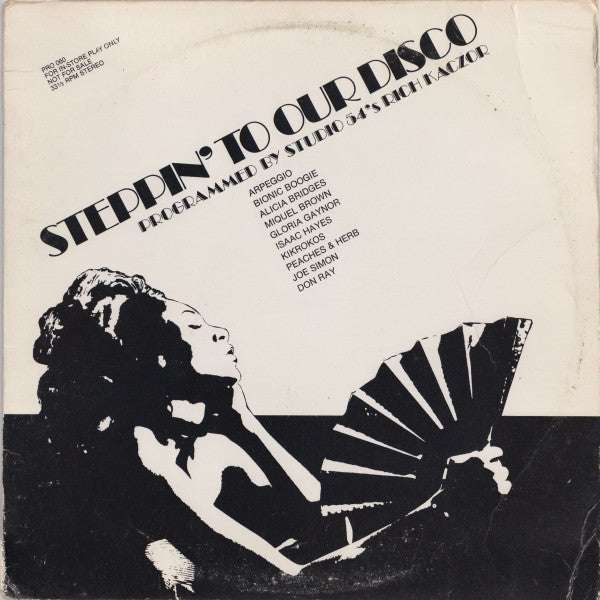 Various : Steppin' To Our Disco (LP, Comp, Mixed, Promo)