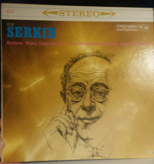 Rudolf Serkin / Johannes Brahms, The Philadelphia Orchestra / Eugene Ormandy : Piano Concerto No. 2 (LP, Album)