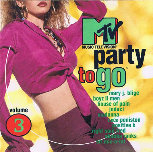 Various : MTV Party To Go Vol. 3 (CD, Album, P/Mixed, Red)