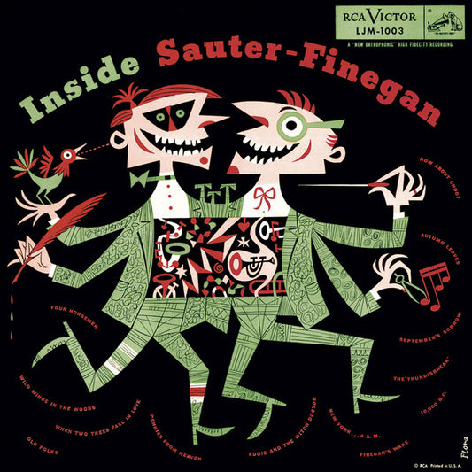 Sauter-Finegan Orchestra : Inside Sauter-Finegan (LP, Album, Mono, Ind)