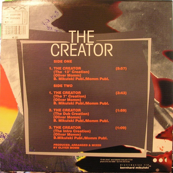 The Creator : The Creator (12")