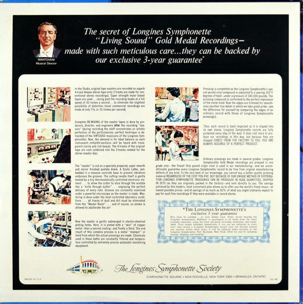 The Longines Symphonette : Gift Of Love (LP, Album)