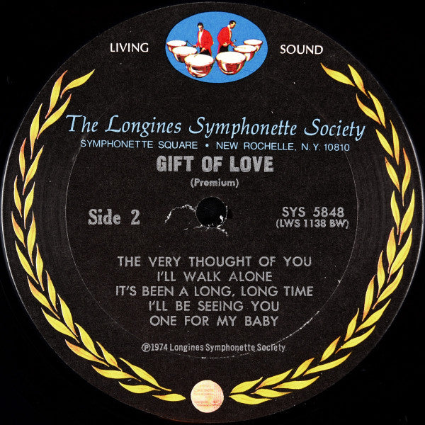 The Longines Symphonette : Gift Of Love (LP, Album)