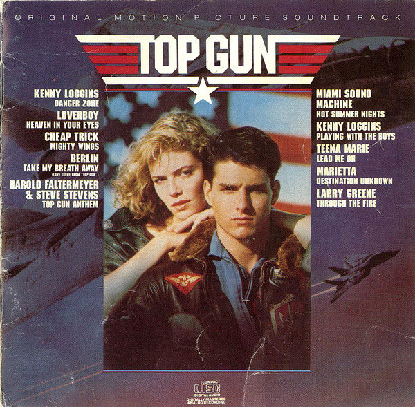 Various : Top Gun Original Motion Picture Soundtrack (CD, Album, Den)