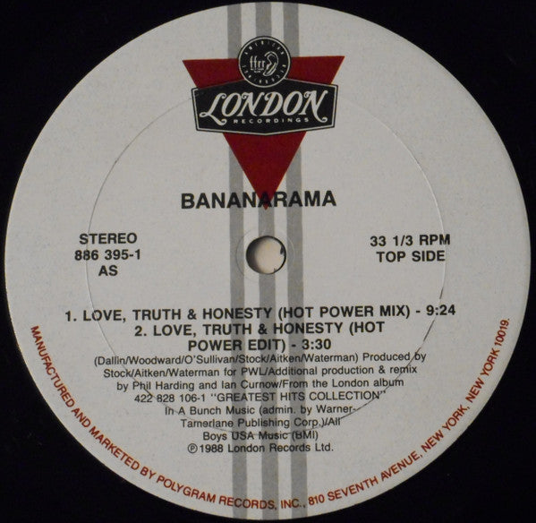 Bananarama : Love, Truth & Honesty (12")