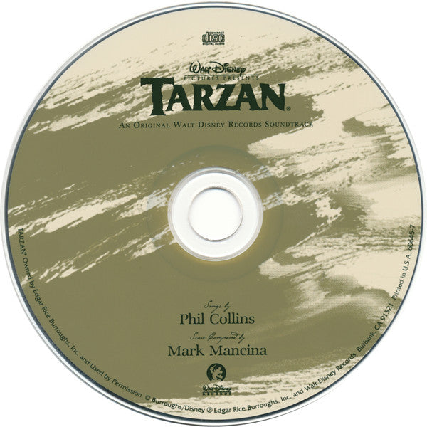 Phil Collins, Mark Mancina : Tarzan (An Original Walt Disney Records Soundtrack) (HDCD, Album)