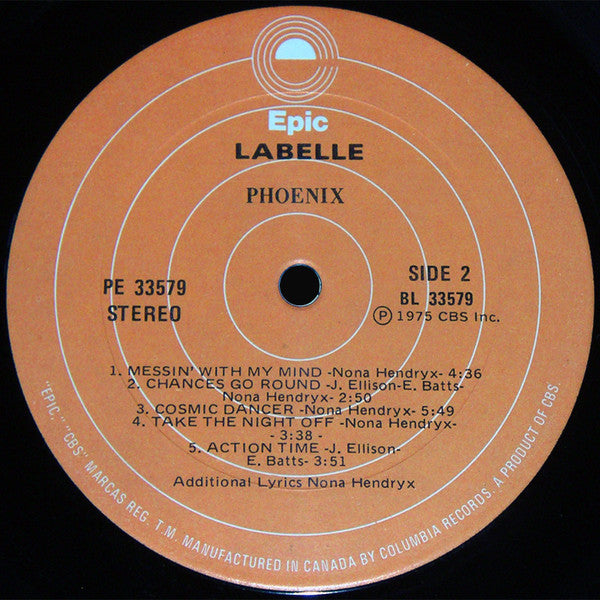 LaBelle : Phoenix (LP, Album, Top)
