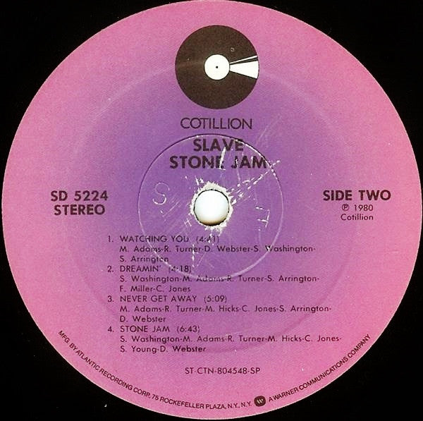 Slave : Stone Jam (LP, Album, SP )