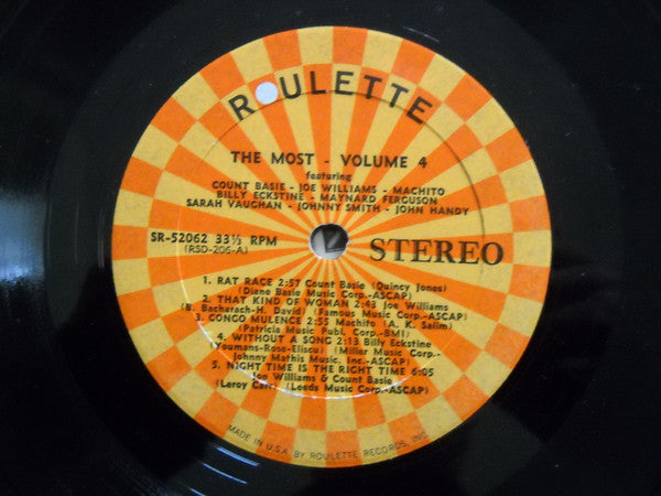 Various : "The Most" - Volume 4 (LP, Album)