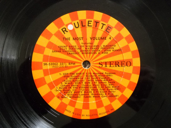 Various : "The Most" - Volume 4 (LP, Album)