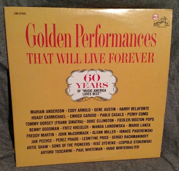 Various : Golden Performances That Will Live Forever: 60 Years Of "Music America Loves Best" (2xLP, Comp)