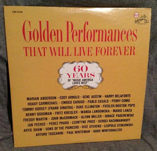Various : Golden Performances That Will Live Forever: 60 Years Of "Music America Loves Best" (2xLP, Comp)