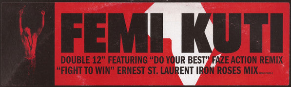 Femi Kuti : Do Your Best / Fight To Win (Remixes) (2x12", Promo)
