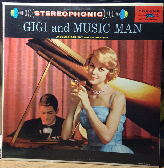 Jacques Darieux And His Orchestra : Gigi And Music Man (LP)
