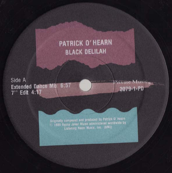 Patrick O'Hearn : Black Delilah (12")