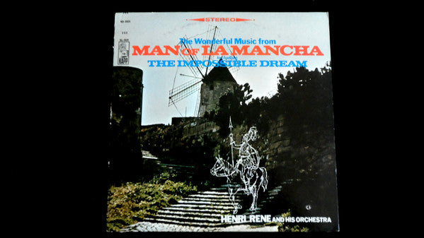 Henri René And His Orchestra : The Wonderful Music From Man Of La Mancha (LP)