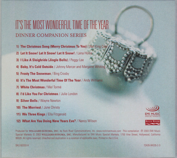 Various : It's The Most Wonderful Time Of The Year (CD, Comp)